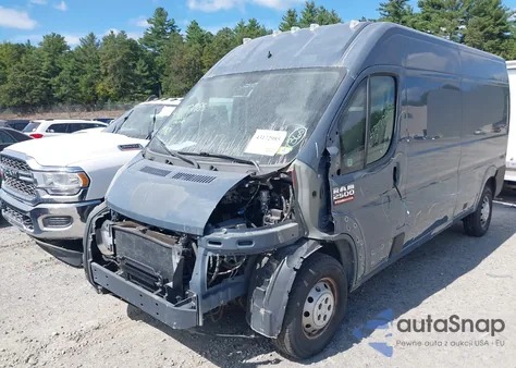 2019 Ram Promaster 2500 High Roof 159 Wb из США, поврежденный, VIN 3C6TRVDG3KE518063